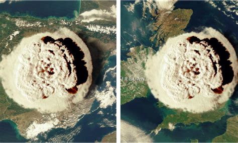 Tonga Volcanic Eruption Is The Biggest Ever Witnessed In Satellite Era