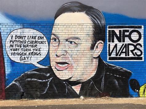 Alex Jones Mural By Lushsux Alex Jones Gay Frogs Rant Know Your Meme