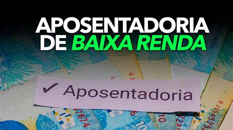 Grupo De Brasileiros Tem Pode Receber A Aposentadoria De Baixa Renda