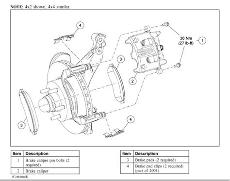 Diagram Ford Ranger Brake Caliper Diagram Wiringschema