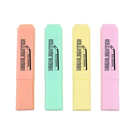 New Pastel Highlighter Pens Customized Highlighter Marker Pen Set