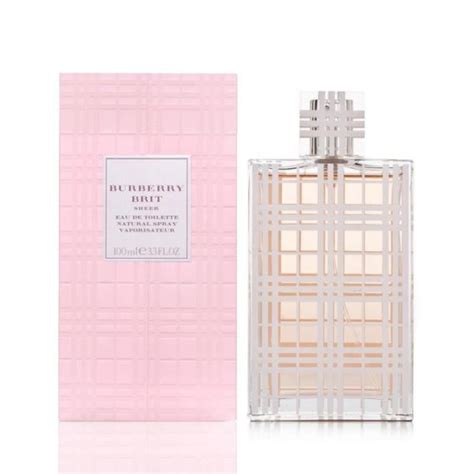 Burberry Brit Sheer Edt For Women 100ml