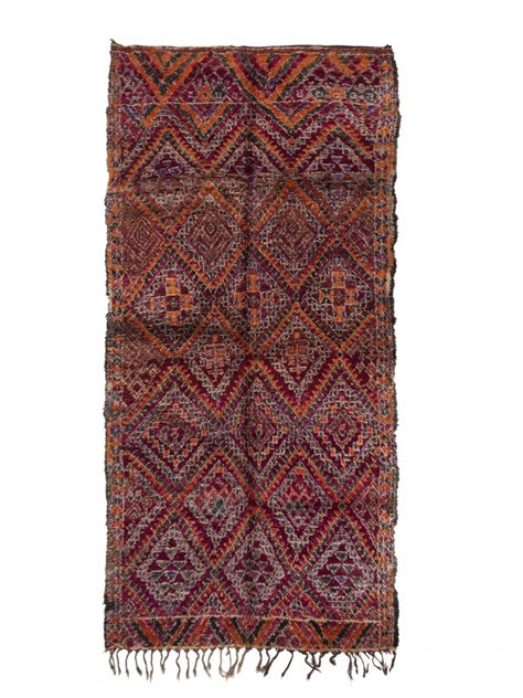 Tapis Kilim Marocain Berbère Azilal Special Edition 390 x 180 cm