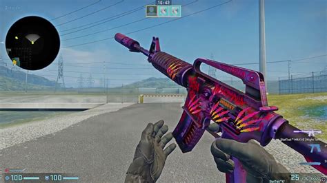 M4A1 S Night Terror With Battle Scarred Holo Combo YouTube