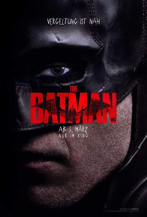 Filmplakat Batman The 2022 Plakat 3 Von 4 Filmposter Archiv