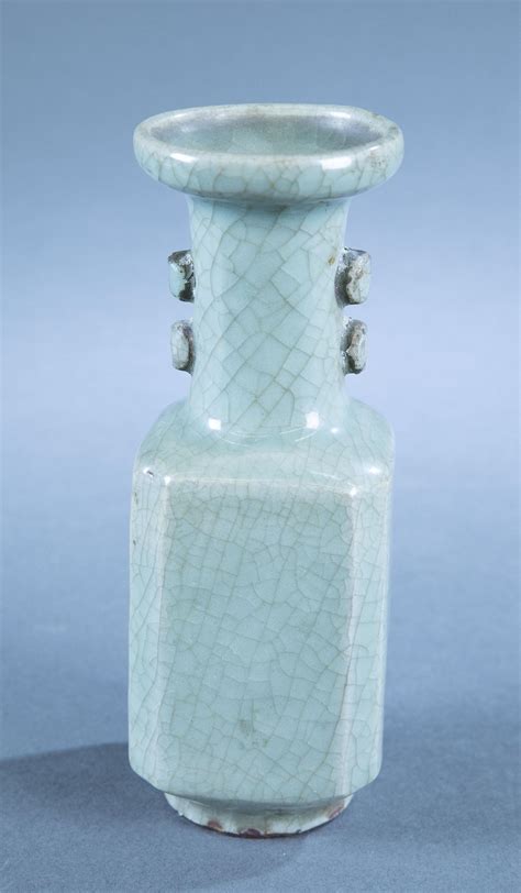 At Auction Chinese Celadon Ceramic Vase