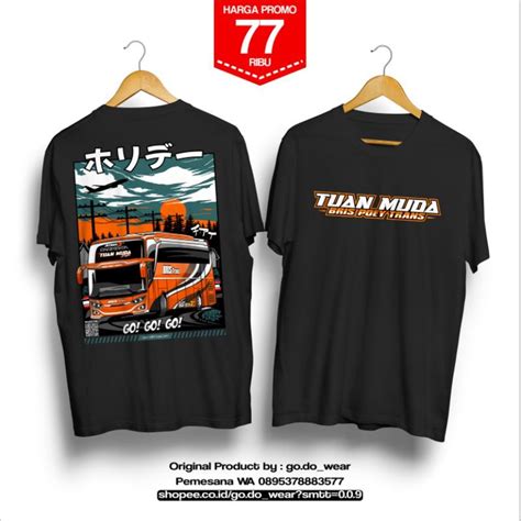 Jual Kaos Bis Mania Bris Trans Tuan Muda Casper Shopee Indonesia