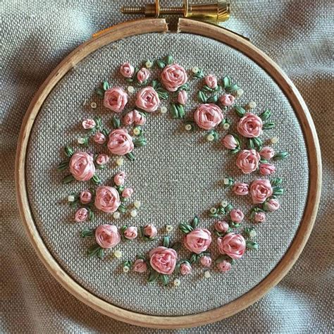 Hand Ribbon Embroidery Designs Free Download | Custom Embroidery