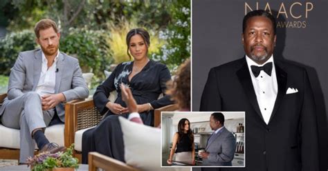 Meghan Markles Former Suits Co Star Wendell Pierce Slams Oprah Winfrey