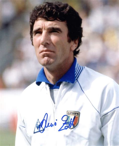 Dino Zoff Signed Photo Soccer Italian National Football Team