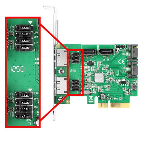 Pces Sh Pcie Adi X Sata G Axagon