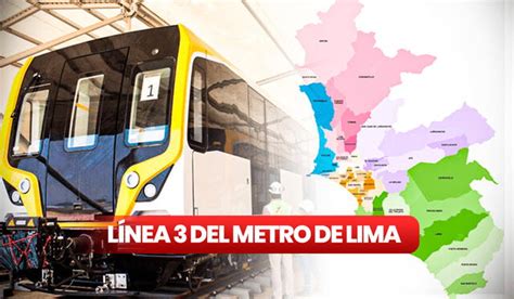 Metro De Lima Estas Son Las Rutas Y Estaciones Que Tendrá El Nuevo