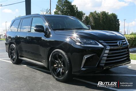 Lexus Lx With 22in Black Rhino Mozambique Wheels Exclusively From Butler Tires And Wheels In