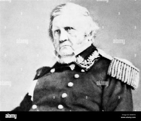 Vintage Photo Of Winfield Scott Stock Photo Alamy