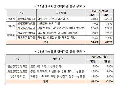 중기부 내년 중기·소상공인에 정책자금 8조 푼다이차보전 도입