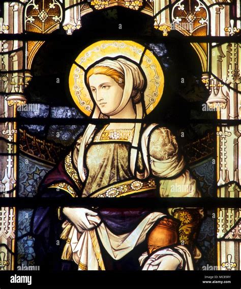 Christian Mary, mother of James, from the Three Maries window in the ...