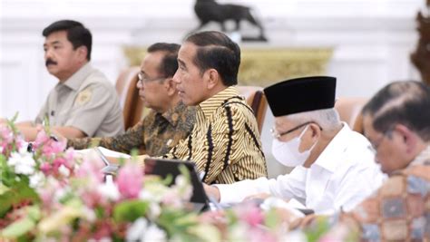 Presiden Joko Widodo Pimpin Ratas Soal Perkembangan Investasi Di Ikn