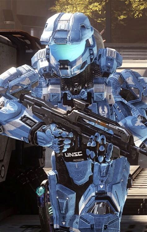 Blue Halo Armor So Cool Halo Armor Halo Series Halo