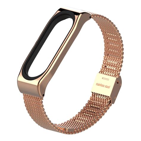 Buy Mijobs Stainless Steel Bracelet Watch Band Strap For Xiaomi Mi Band