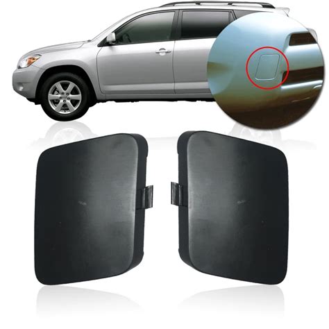 Capqx Original Front Bumper Tow Hook Cover Cap For Toyota Rav Aca