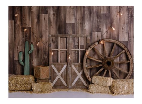 Buy Allenjoy X Ft Western Cowboy Backdrop For Portrait Photography