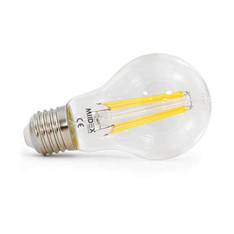 Ampoule Led E Filament W Lm Blanc Neutre Miidex Lighting