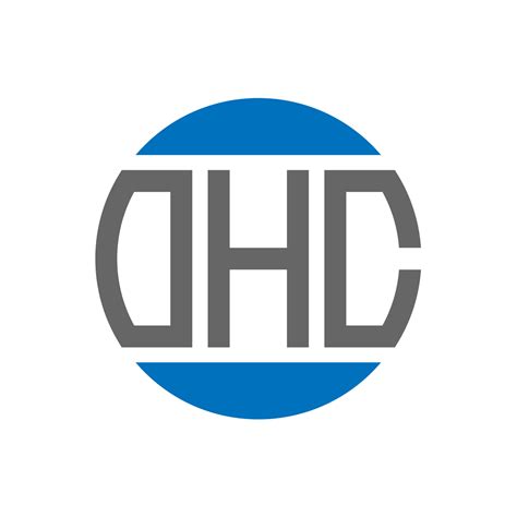 OHC letter logo design on white background. OHC creative initials ...