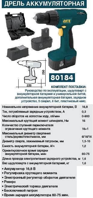 Правильная зарядка аккумулятора шуруповерта