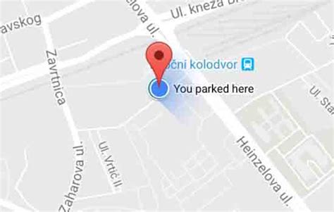 Google Maps Aplikacija Pamti Umjesto Vas Gdje Ste Parkirali Auto