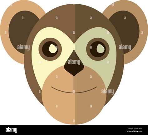 Breasted Capuchin Primate Brazil Fauna Stock Vector Image Art Alamy