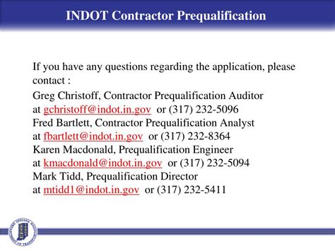 Ppt Indot Contractor Prequalification Powerpoint Presentation Free Download Id1433345