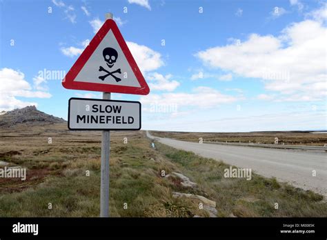 Minefield Mark Hi Res Stock Photography And Images Alamy