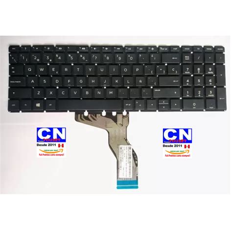 Teclado Hp 15 Bs Negro