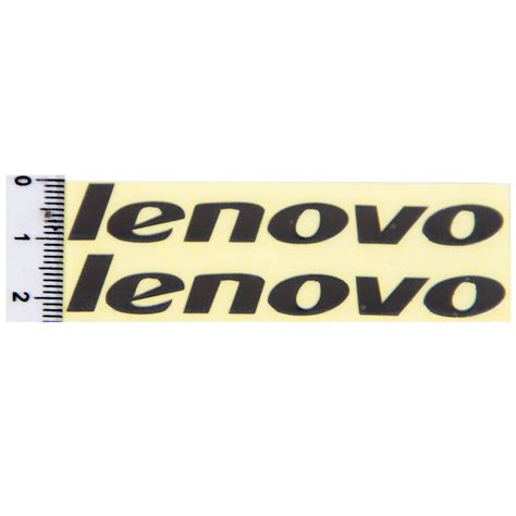 Naklejka Logotyp Lenovo Silver 10 X 70 Mm ABCDEAL PL