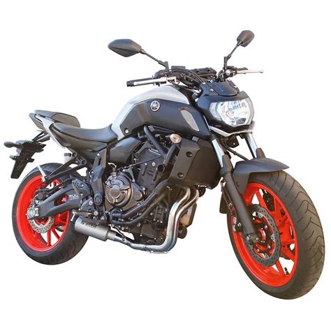 Ponteira Escapamento Esportivo Completo Da Moto Yamaha Mt Caracol