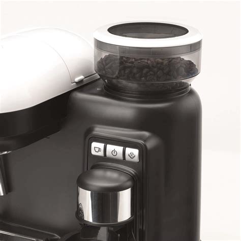 Macchina per caffè espresso con macinacaffè Moderna Ariete 1318 Bianco