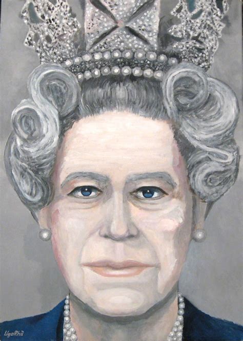 Tribute To Lucian Freud Portrait Of Her Majesty The Queen Ugo Rho