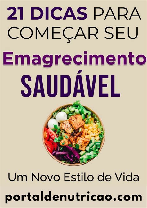 Ebook Dicas Para Come Ar Seu Processo De Emagrecimento Portal De