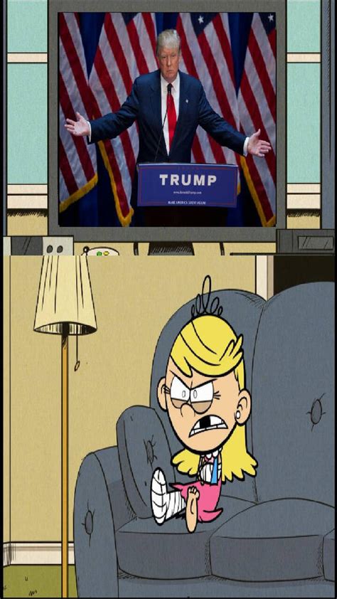 Lola Loud mad at Donald Trump by tawogpd2gtamusicfan on DeviantArt