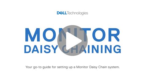 How to Daisy Chain Monitors for a Multi-Display Setup | Dell Canada