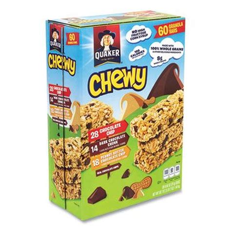 Quaker Chewy Chocolate Chip Granola Bar Foodservicedirect