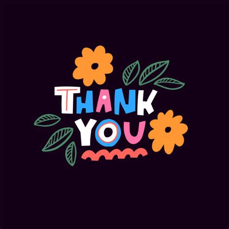 520 Cartoon Hand Writing Thank You Stock Illustrations Royalty Free