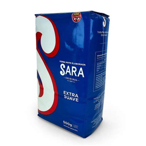 Sara Extra Suave Yerba Mate 1 Lb 500g Yerba Crew