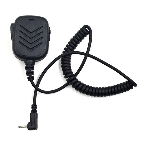 1 Pin 2 5mm Handheld Speaker Microphone Mic PTT For Motorola Portable