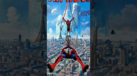 Spiderman On Top Of The Eiffel Tower 4k Ai Artificial Intelligence 10 In 2023 Artificial