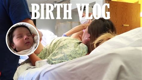 Labor And Delivery Vlog The Birth Of Our Son Youtube