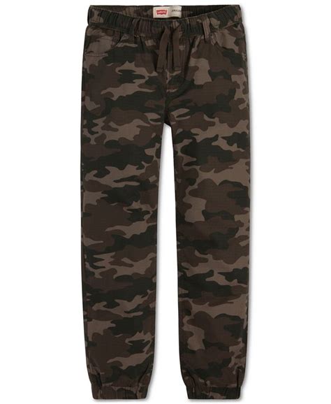 Levis Ripstop Camo Jogger Pants Big Boys Macys