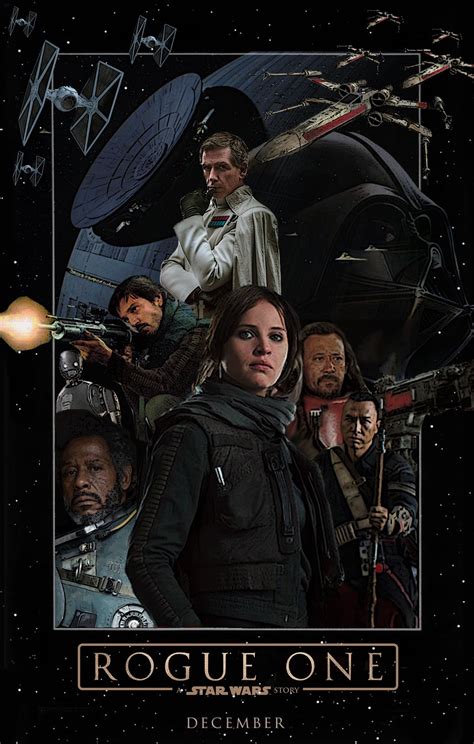 Rogue One A Star Wars Story Poster Poster By Dcomp