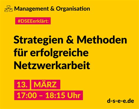 Dseeerkl Rt Strategien Und Methoden F R Erfolgreiche Netzwerkarbeit