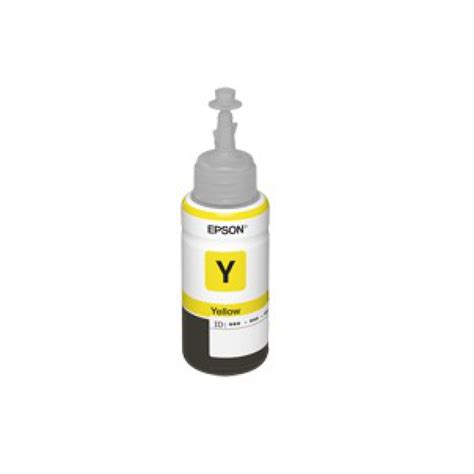 Botella De Tinta Epson Amarillo Para L T Ml Original Bigcom